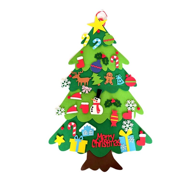Kids DIY vilt kerstboom decoratie - Perfect voor kerstmis 2022! - Bivakshop