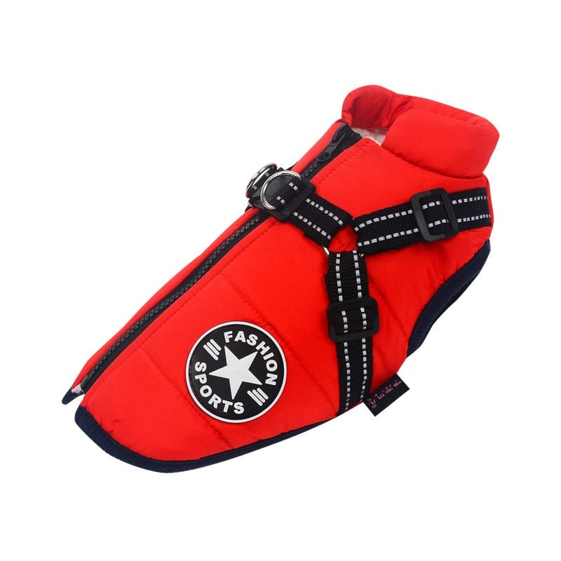Kleine en medium honden harnas - Puppy Kleding - Waterdichte Hond Jas - Reflecterend Vest - Bivakshop