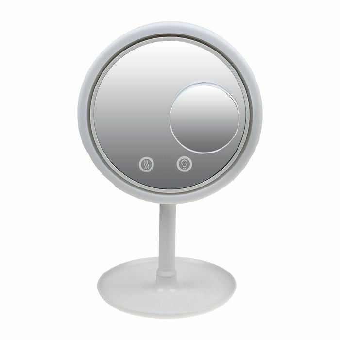 LED-spiegel met ventilator - 5 x vergroting - Bivakshop
