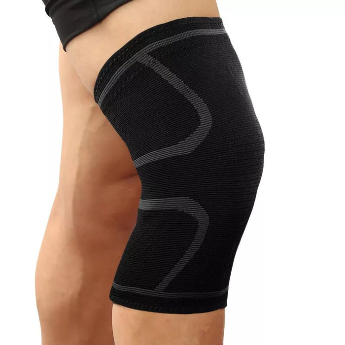 Loogdeel 1 stuk elastisch nylon sport kniebrace - Compressie kniepad - Bivakshop
