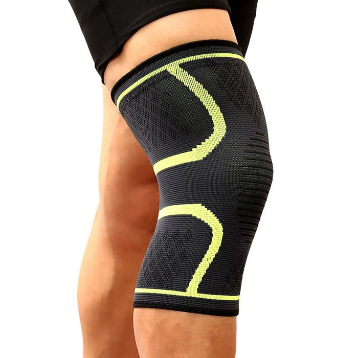 Loogdeel 1 stuk elastisch nylon sport kniebrace - Compressie kniepad - Bivakshop