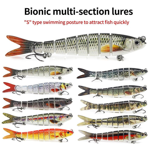 Luya Aas Bionisch verbonden gebroken gelede Hard aas - 13.5cm/26g - Visgerei - Bivakshop
