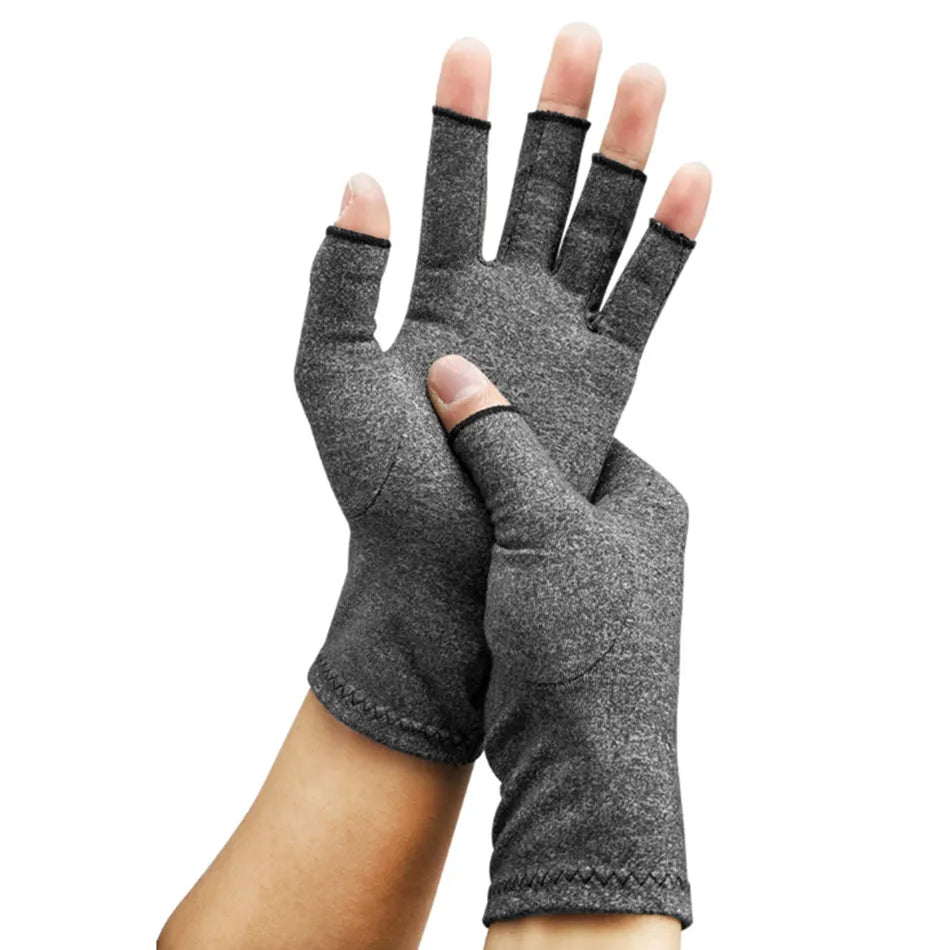 Moeite waard compressie artritis handschoenen - Pijnverlichtende polssteun - Comfortabele katoenen handschoenen voor mannen en vrouwen - Bivakshop