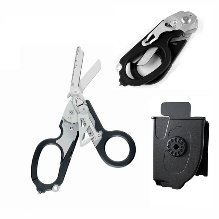 Multifunctionele leatherman raptors eerste hulp tactische vouwschaar buitensurvivalgereedschap - Bivakshop