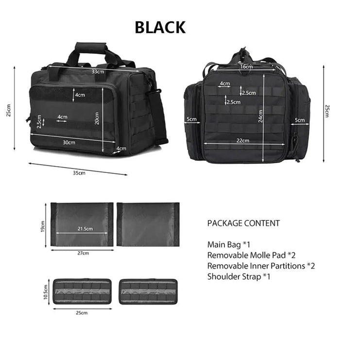 NANCY TINO molle systeem outdoor jacht pistool opbergtas - Bivakshop