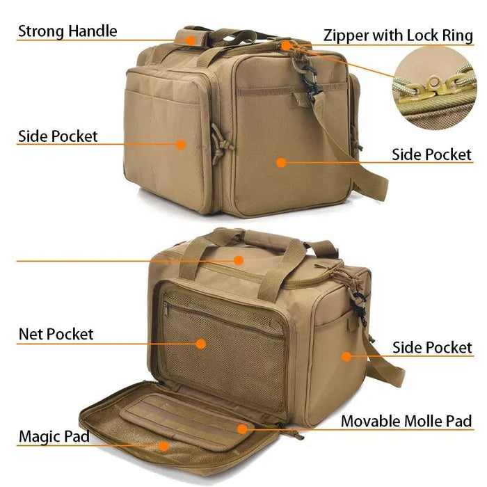 NANCY TINO molle systeem outdoor jacht pistool opbergtas - Bivakshop