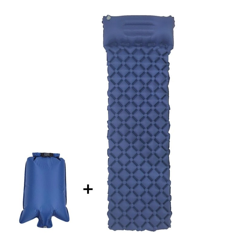Opblaasbaar matras - 1 persoon - Luchtkussen - Lichtgewicht - Bivakshop