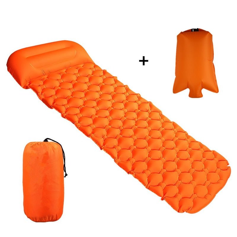 Opblaasbaar matras - 1 persoon - Luchtkussen - Lichtgewicht - Bivakshop
