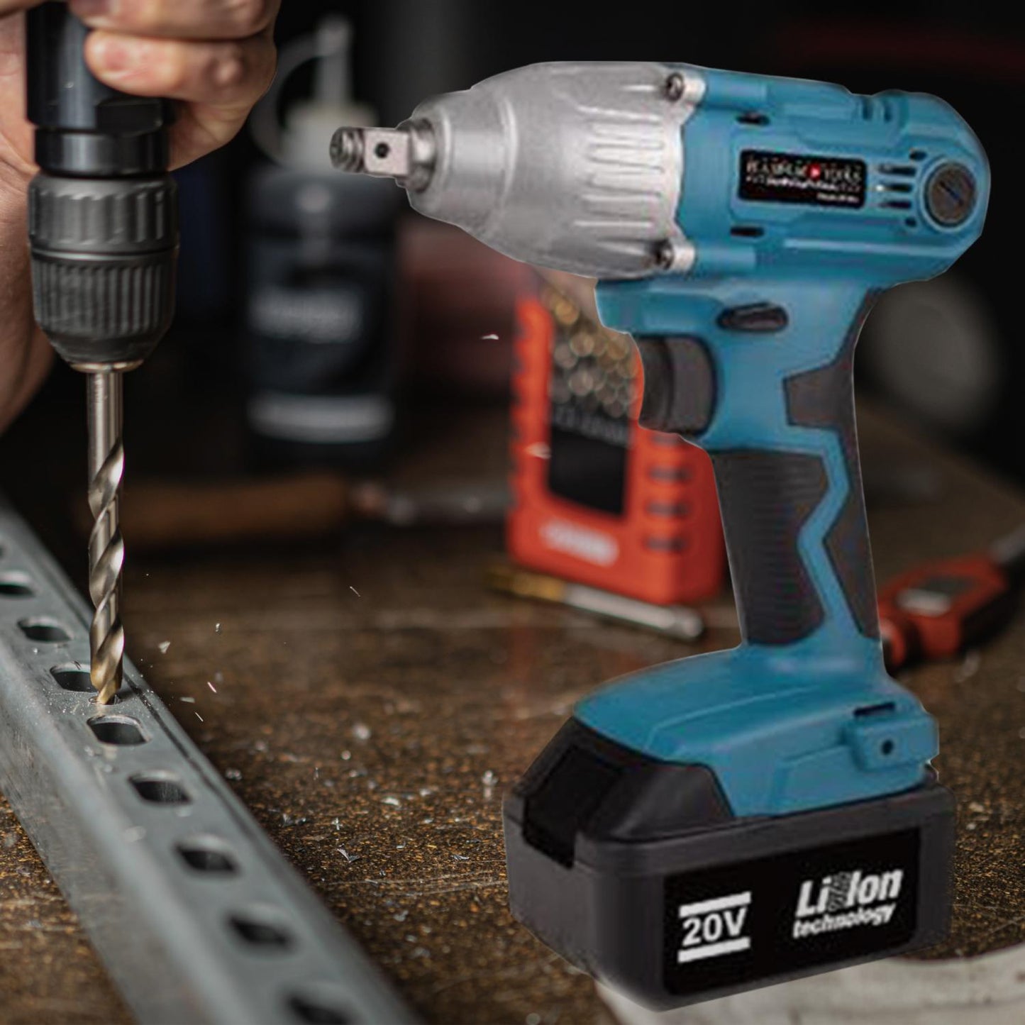 Platinum Tools Accu Slagmoersleutel 20v - Bivakshop