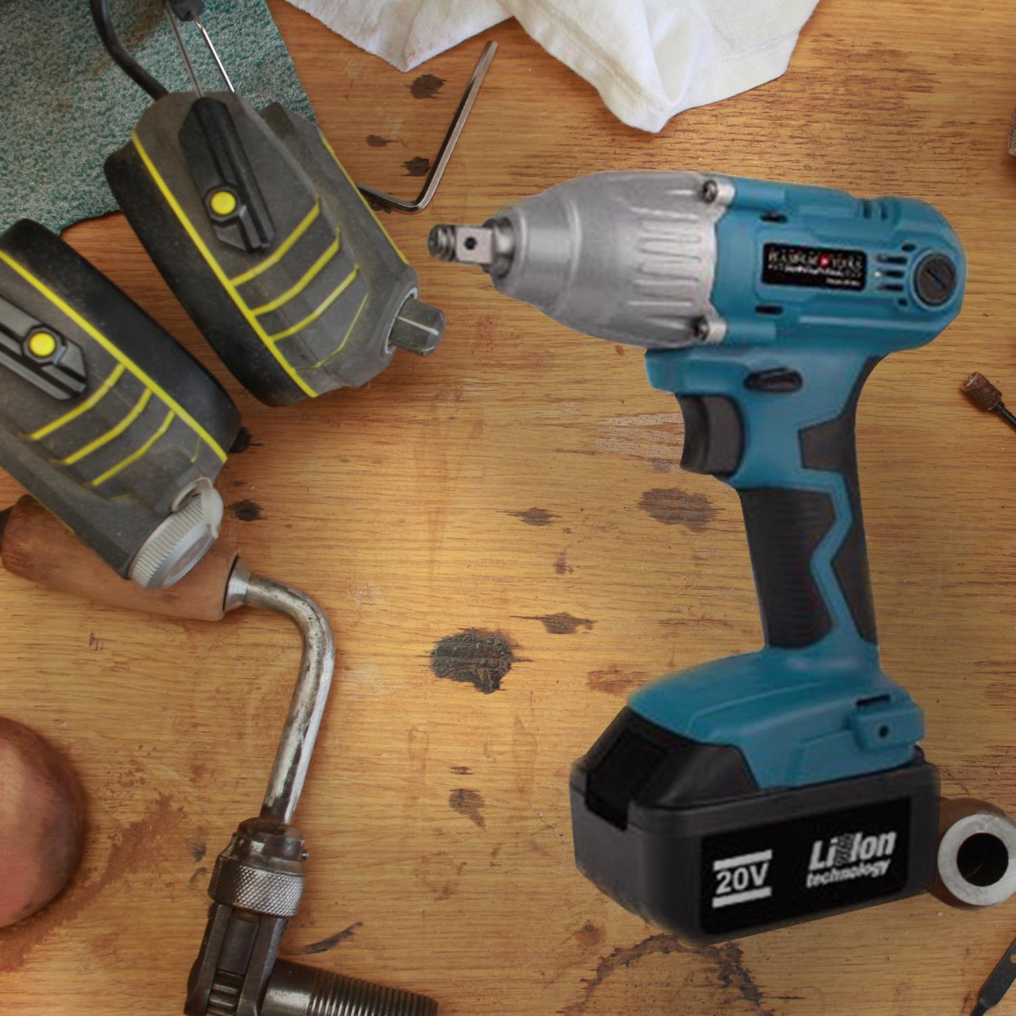 Platinum Tools Accu Slagmoersleutel 20v - Bivakshop