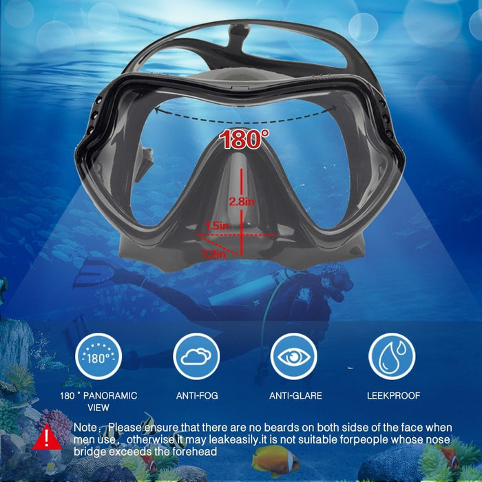 Professioneel snorkelen set - Duikmasker - Bivakshop