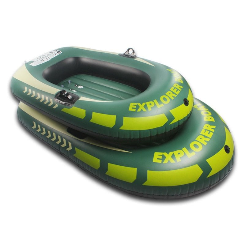 PVC opblaasbare kayak kano - 1 tot 2 Persoon rubberboot - Bivakshop