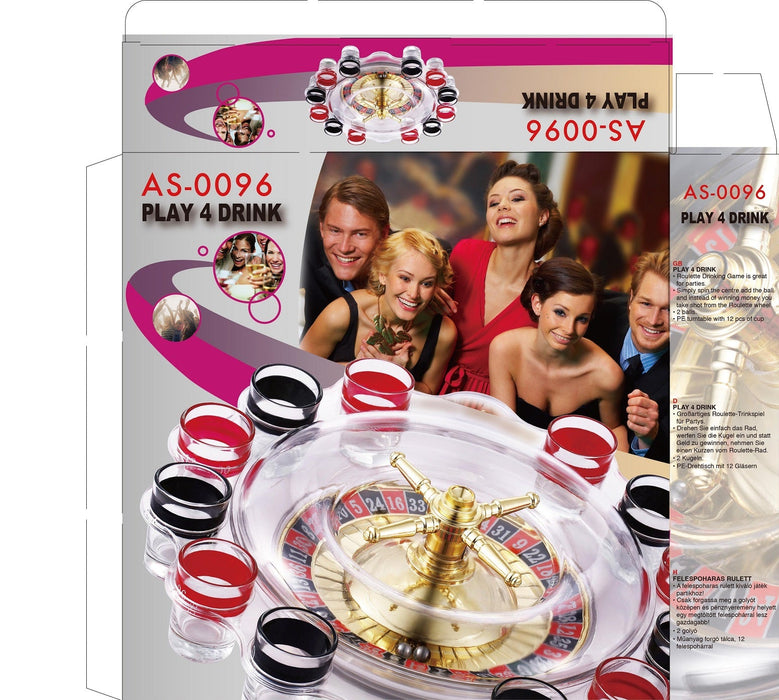 Roulette Drankspel - Voor spannende avonden vol plezier! - Bivakshop