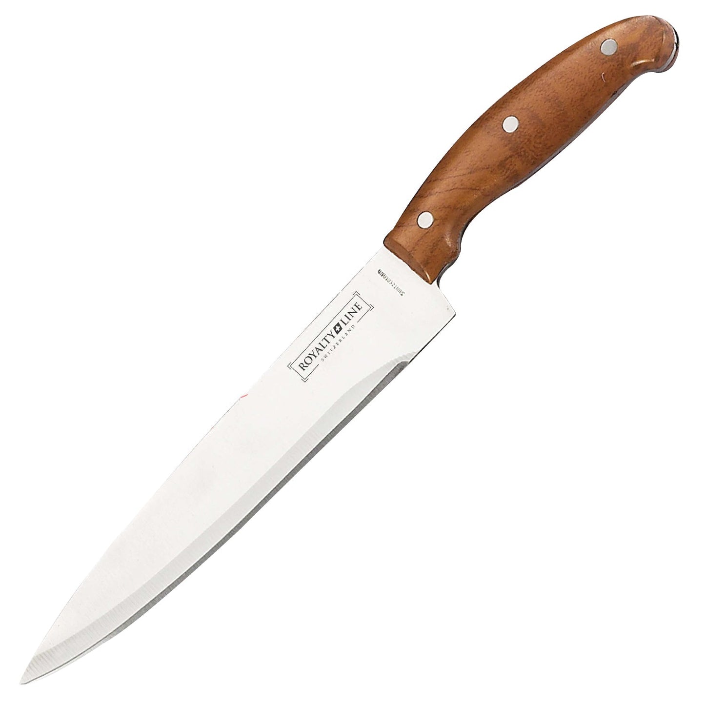 Royalty-lijn RL-K9C; Messenset met leren etui (9 stuks) - Roestvrij staal - Bivakshop
