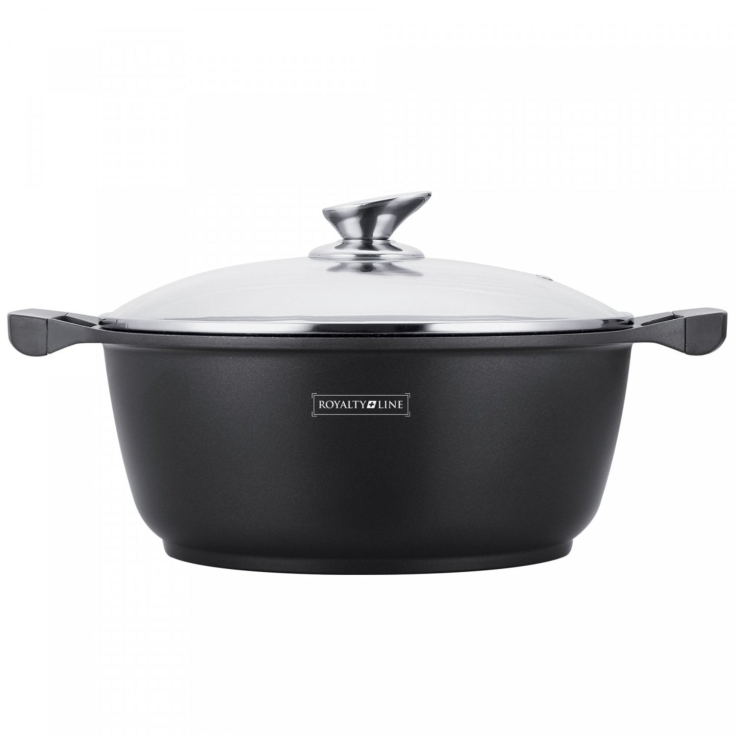 Royalty Line RL-BS26M: Kookpot en braadpan met marmercoating - 26 cm - Bivakshop