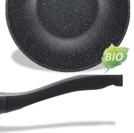 Royalty Line RL-BW28M; Marmeren coating wok 28cm - Bivakshop