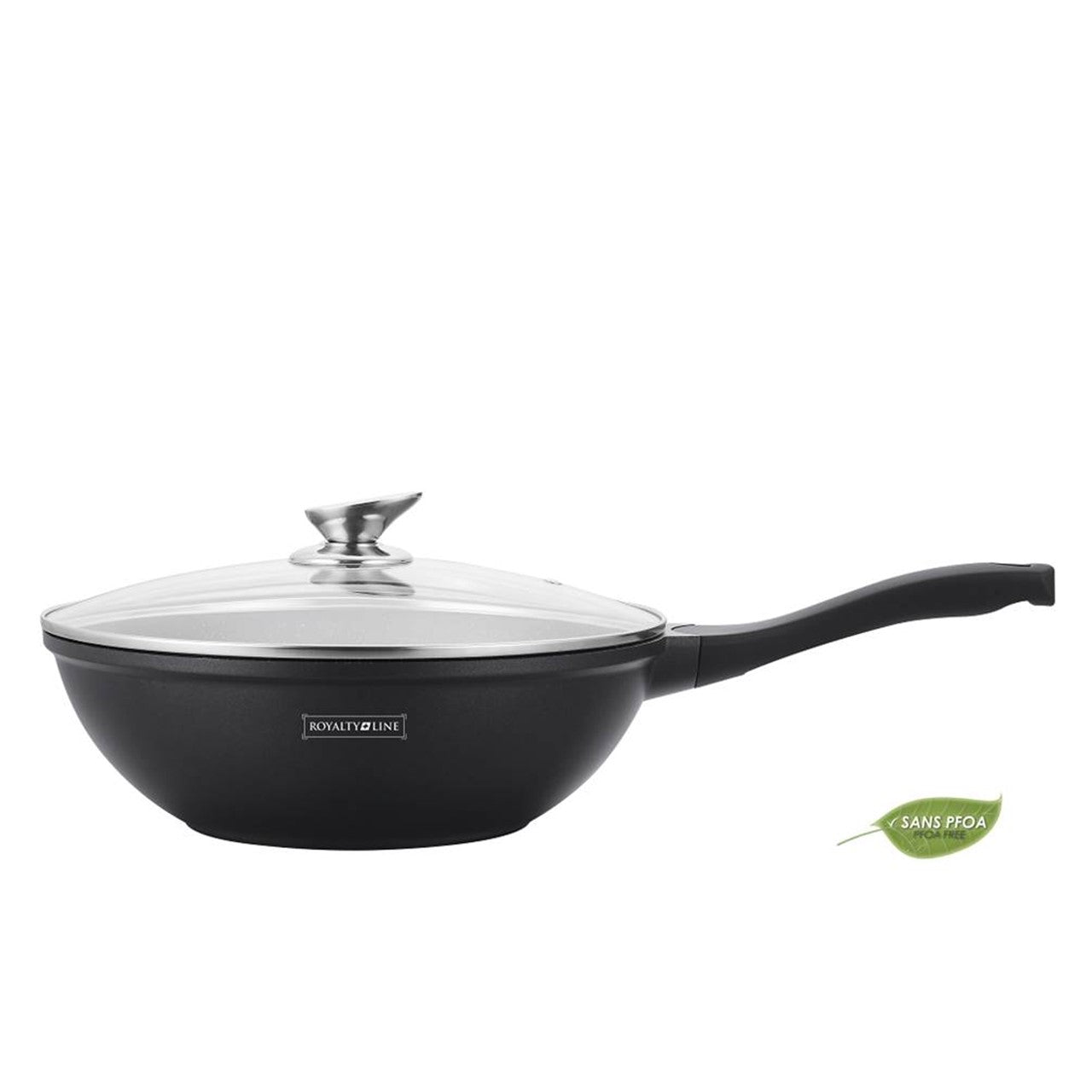 Royalty Line RL-BW28M; Marmeren coating wok 28cm - Bivakshop