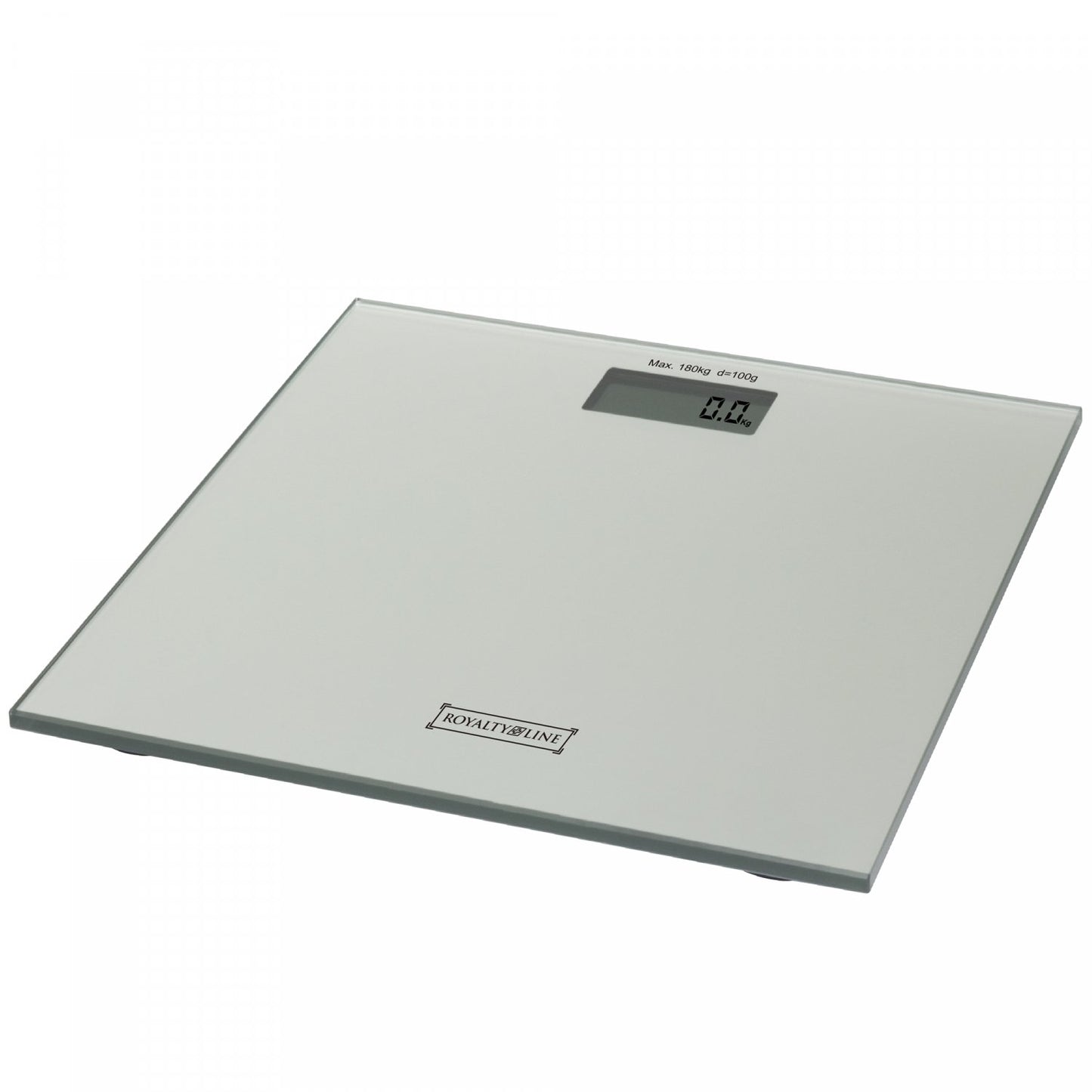Royalty Line RL-PS3: Digitale LED Weegschaal Zilver - 180 kg - Bivakshop