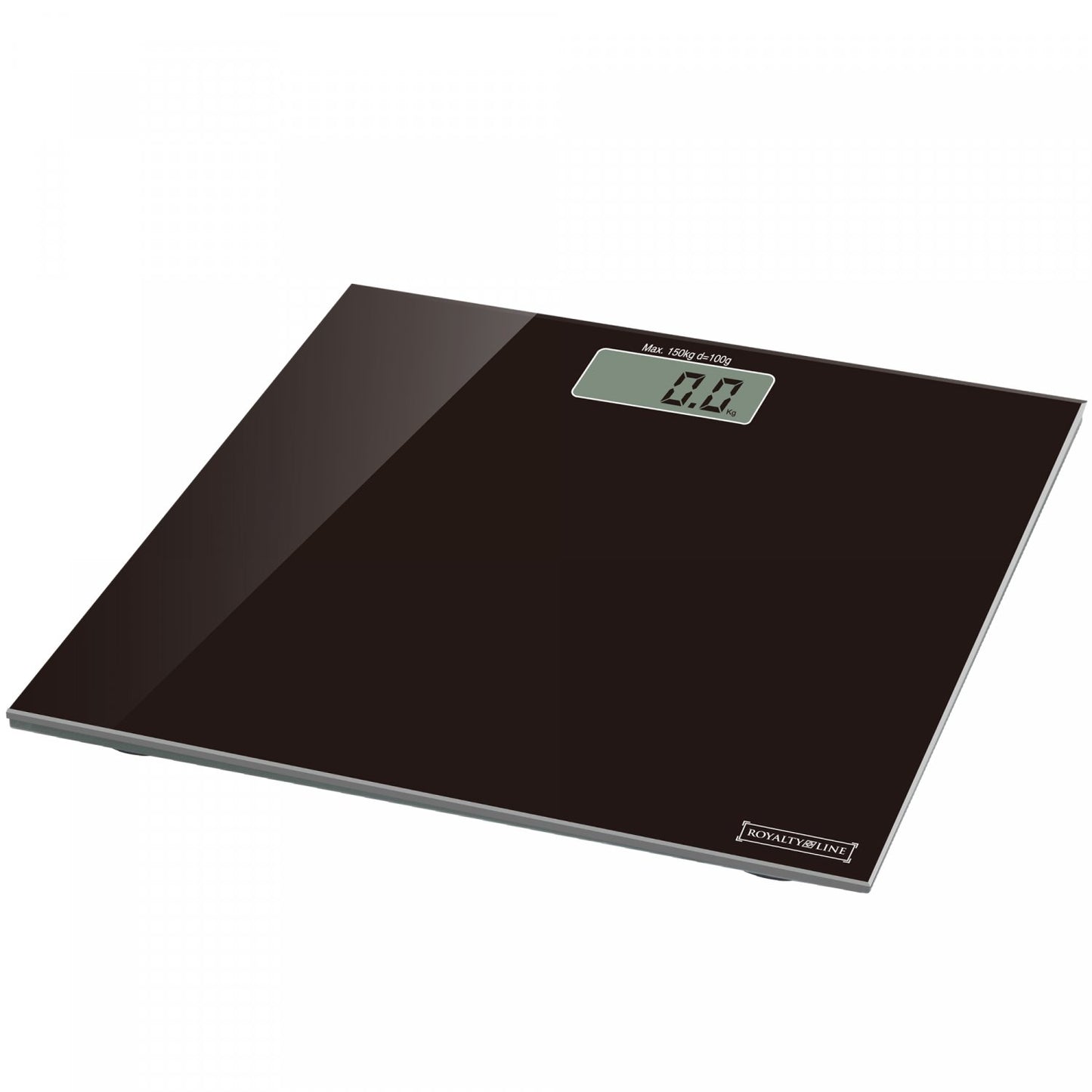 Royalty Line RL-PS3: Digitale LED Weegschaal Zwart - 180 kg - Bivakshop