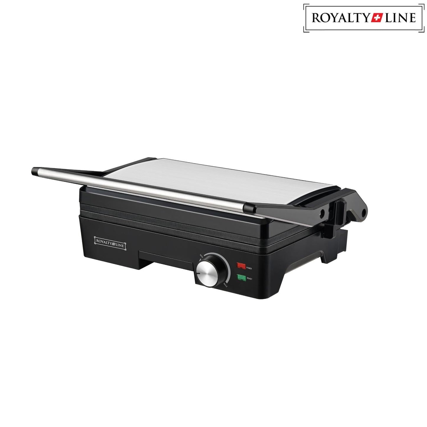 Royalty Line Zwart Broodrooster Grill 1600W - Bivakshop