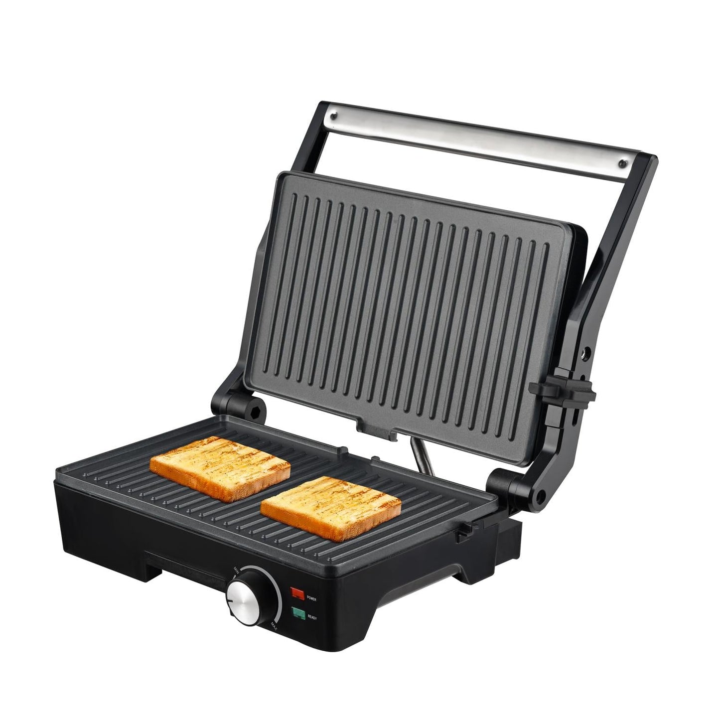Royalty Line Zwart Broodrooster Grill 1600W - Bivakshop