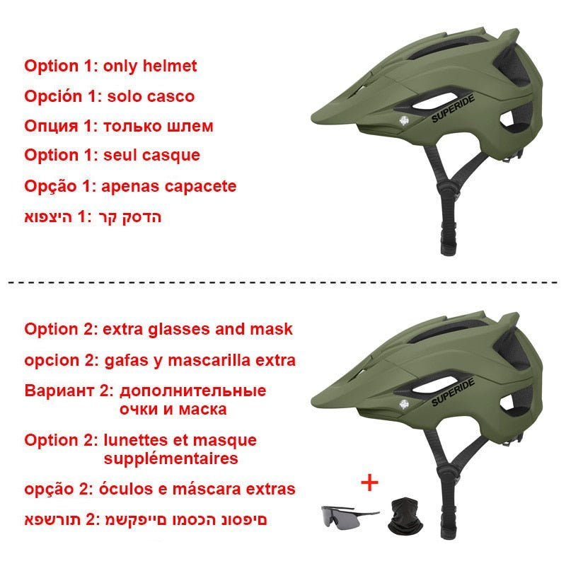 SUPERIDE Outdoor Fietshelm - Ultralicht - Unisex - Bivakshop
