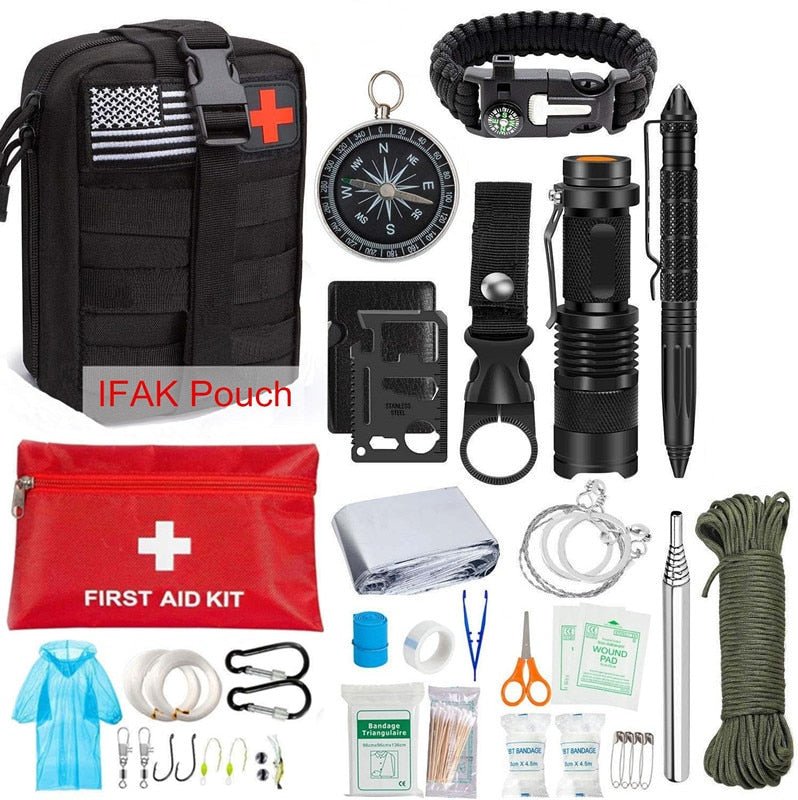 Survival kit - Met of zonder mes - Buitenshuis avontuur - Bivakshop