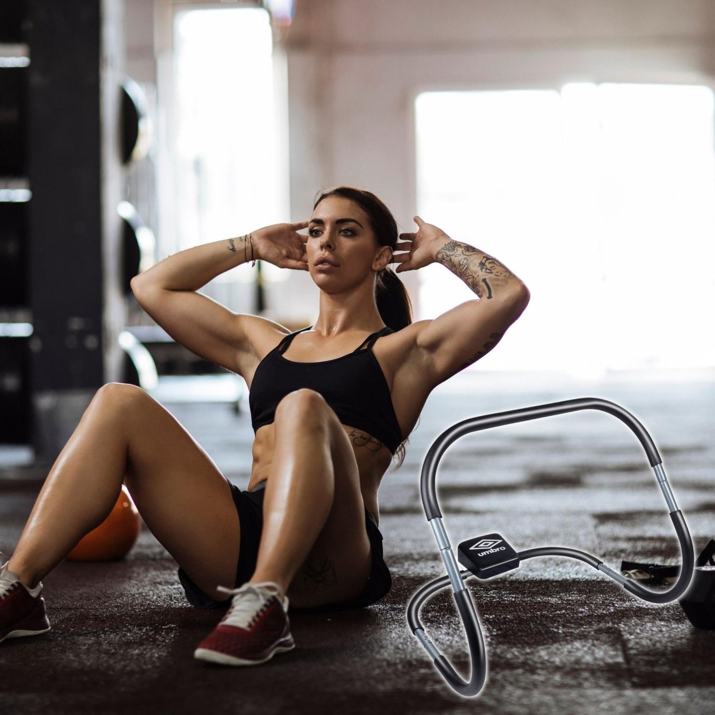 Umbro Ab Trainer - Crunch Roller Oefenapparaat - Buikspieroefening - Bivakshop