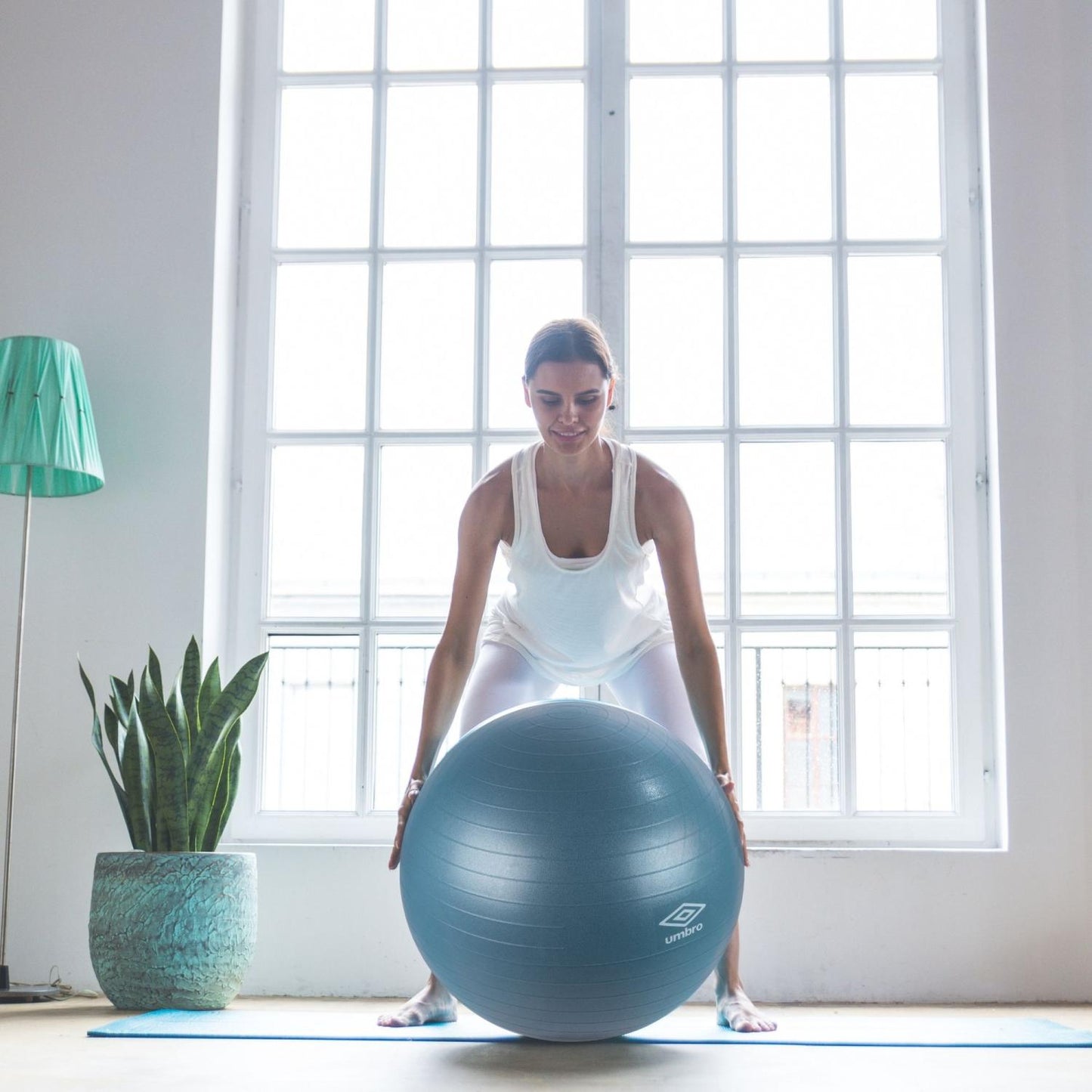Umbro Blauwe Fitness Gymbal 65cm - ED-26936 - Bivakshop