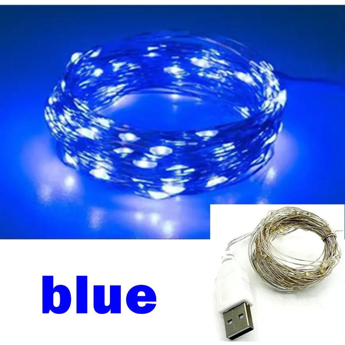 USB LED koperdraad verlichting - Sfeervolle waterdichte fairy lights - Bivakshop
