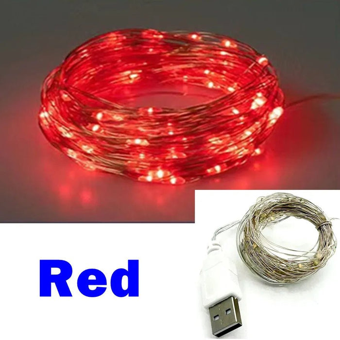 USB LED koperdraad verlichting - Sfeervolle waterdichte fairy lights - Bivakshop