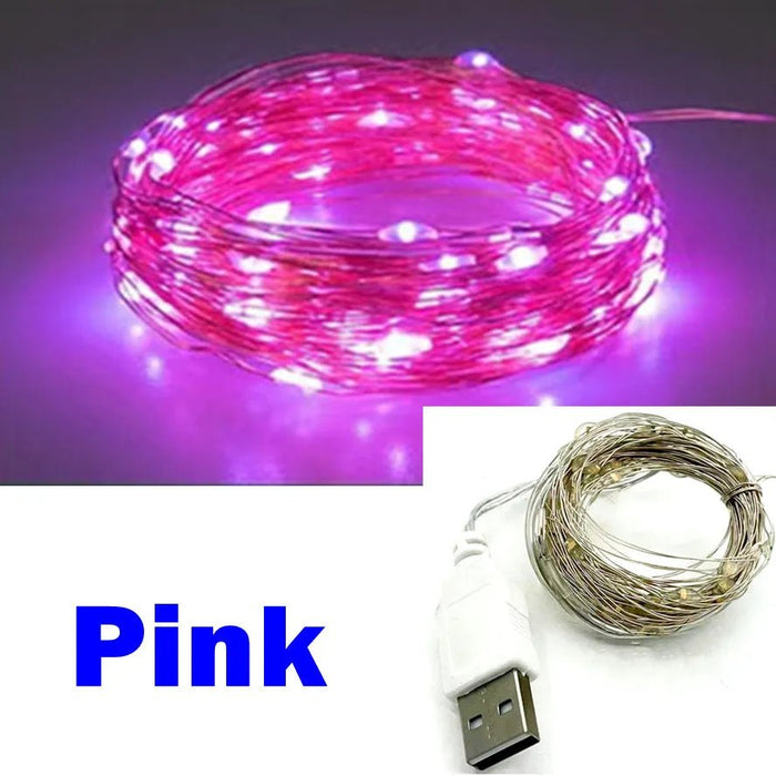 USB LED koperdraad verlichting - Sfeervolle waterdichte fairy lights - Bivakshop