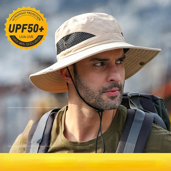 UV-proof grote dakhoed - Zonbescherming en stijlvol ontwerp - Bivakshop