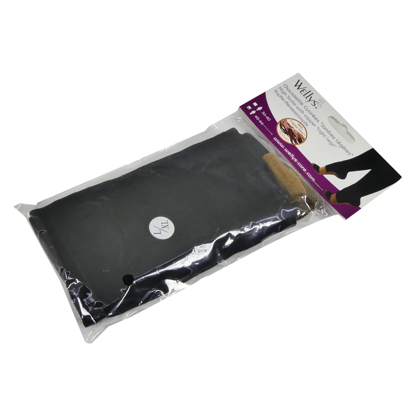 Wellys hoge sokken met kopervezel - Large - Bivakshop