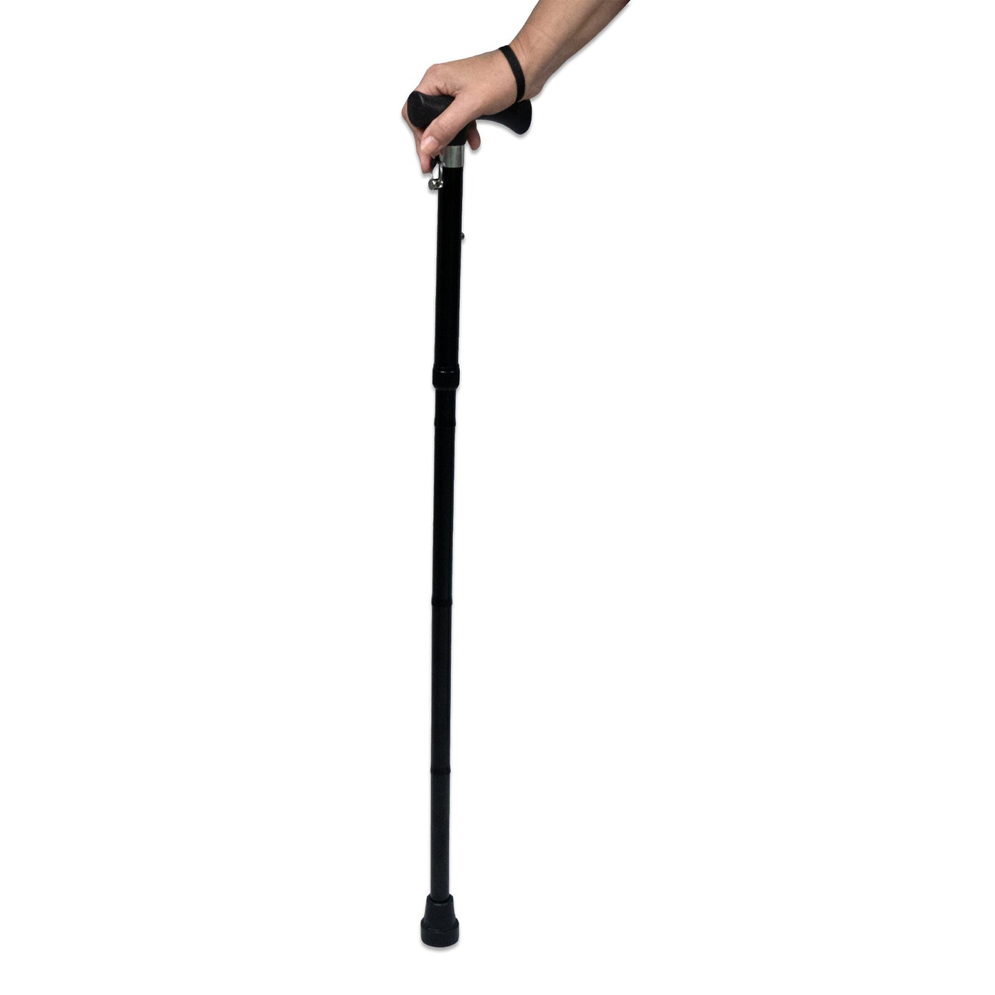 Wellys opvouwbare wandelstok met tas - 82-92 cm - Bivakshop