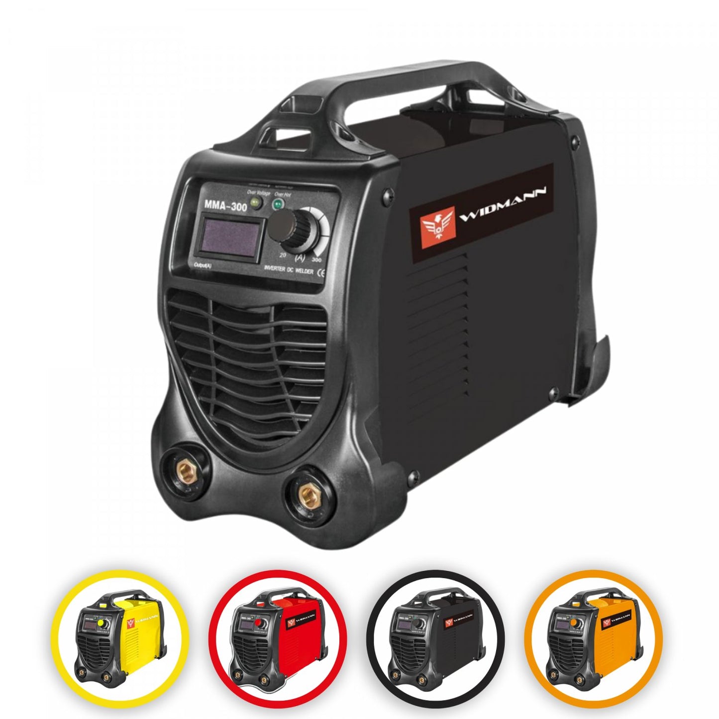 Widmann IGBT inverterlasapparaat geel - Bivakshop