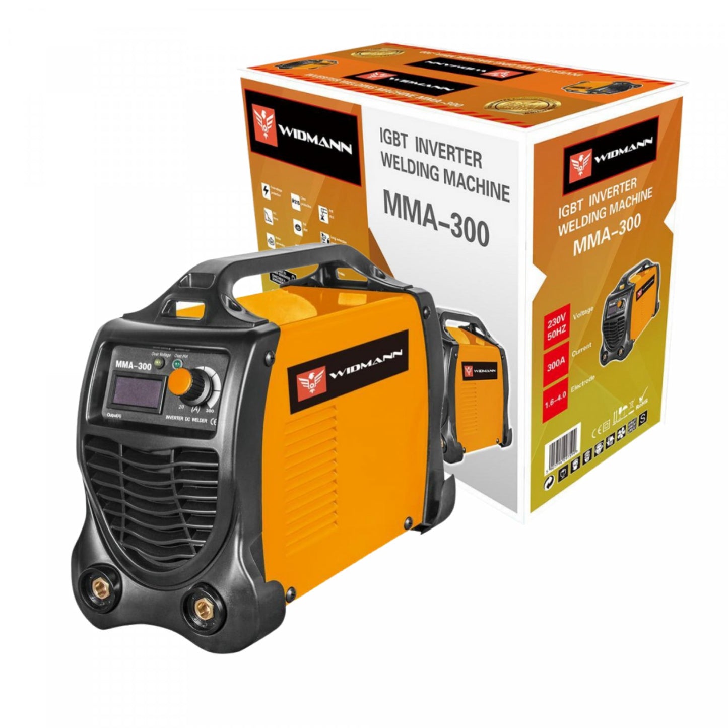 Widmann IGBT inverterlasapparaat geel - Bivakshop