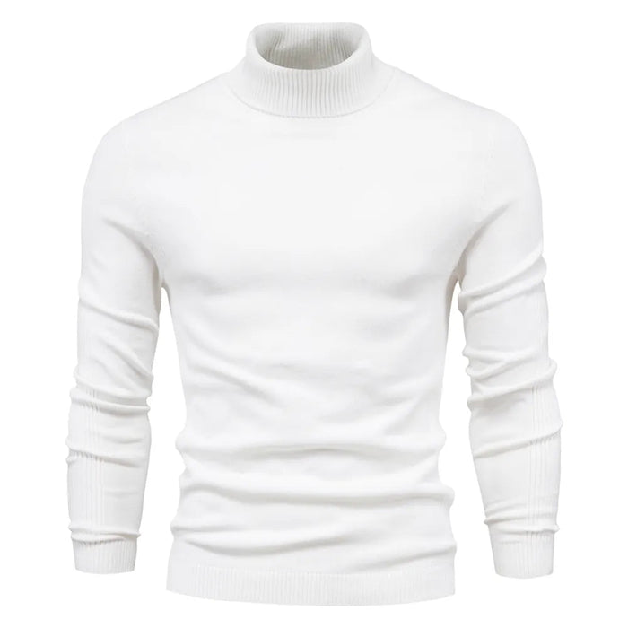 Winter coltrui voor heren - Stijlvolle trui met turtle neck - Casual Looks - Bivakshop