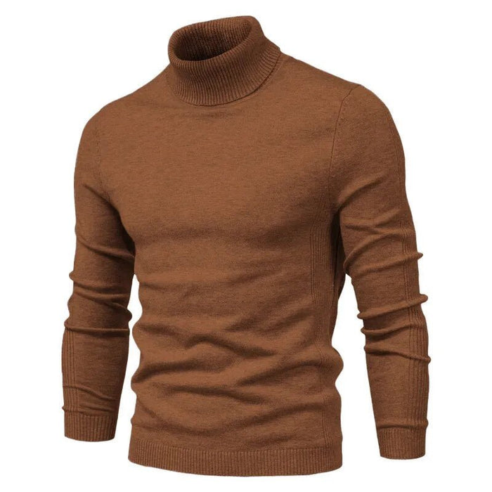 Winter coltrui voor heren - Stijlvolle trui met turtle neck - Casual Looks - Bivakshop