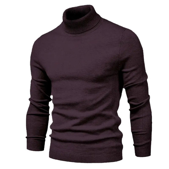 Winter coltrui voor heren - Stijlvolle trui met turtle neck - Casual Looks - Bivakshop