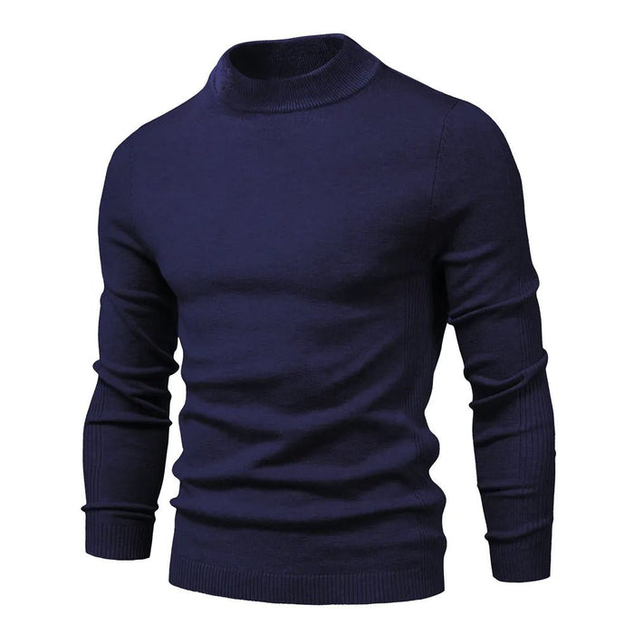 Winter coltrui voor heren - Stijlvolle trui met turtle neck - Casual Looks - Bivakshop