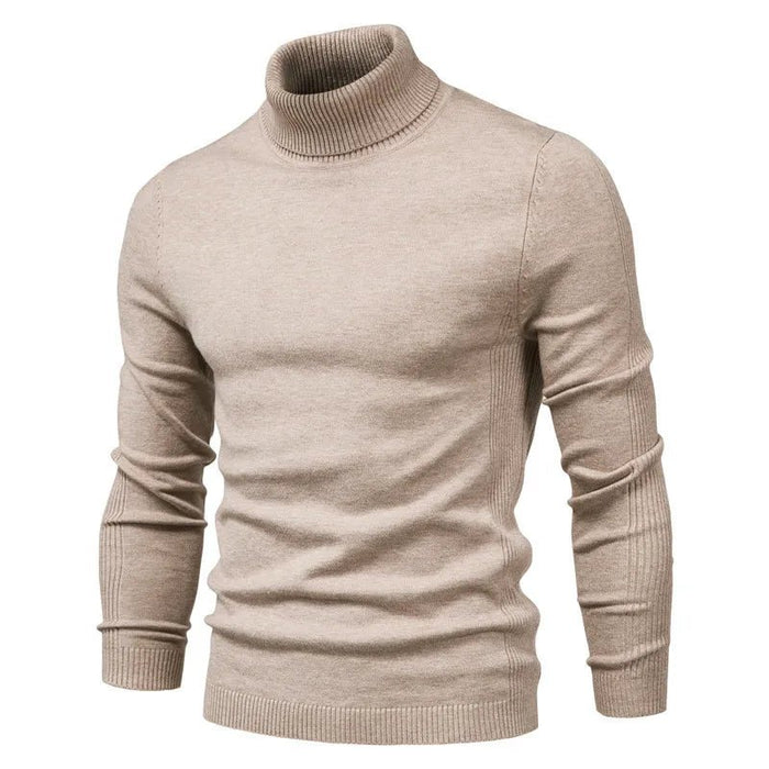 Winter coltrui voor heren - Stijlvolle trui met turtle neck - Casual Looks - Bivakshop