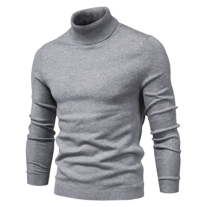 Winter coltrui voor heren - Stijlvolle trui met turtle neck - Casual Looks - Bivakshop