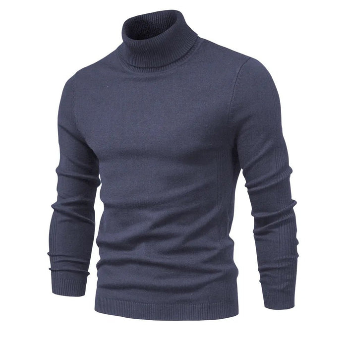 Winter coltrui voor heren - Stijlvolle trui met turtle neck - Casual Looks - Bivakshop