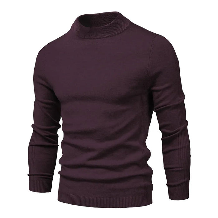 Winter coltrui voor heren - Stijlvolle trui met turtle neck - Casual Looks - Bivakshop