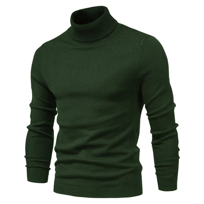 Winter coltrui voor heren - Stijlvolle trui met turtle neck - Casual Looks - Bivakshop