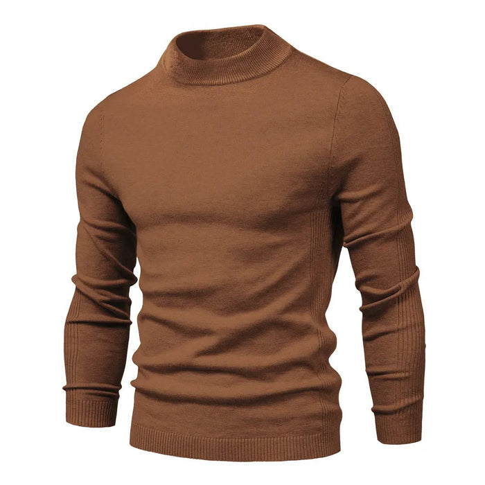 Winter coltrui voor heren - Stijlvolle trui met turtle neck - Casual Looks - Bivakshop
