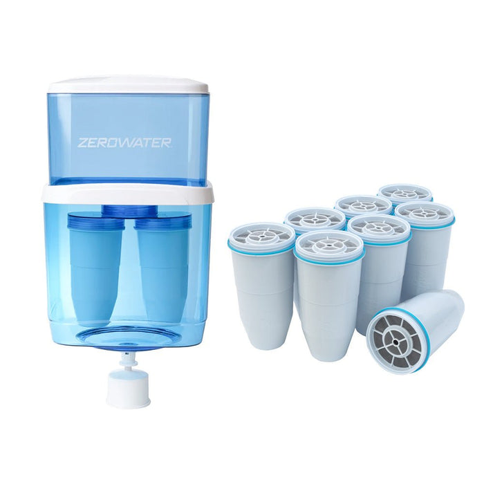 ZeroWater - Waterkannen & Filters - Combipack - 1,4L tot 18,9L - Incl. TDS meter - Bivakshop
