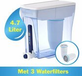 ZeroWater - Waterkannen & Filters - Combipack - 1,4L tot 18,9L - Incl. TDS meter - Bivakshop