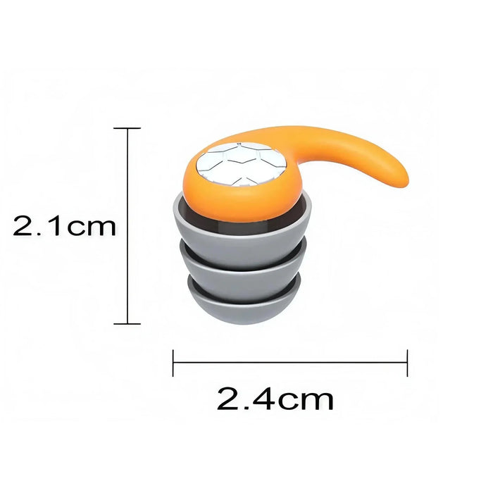 1 Paar Zachte Siliconen Oordopjes – Geluidsdemping & Waterdicht – Comfortabele Pasvorm - Bivakshop